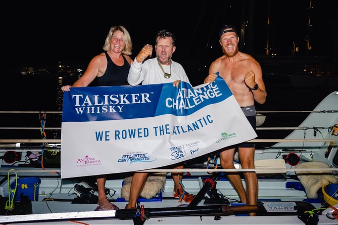 New world record set by Bristol woman rowing the Atlantic for